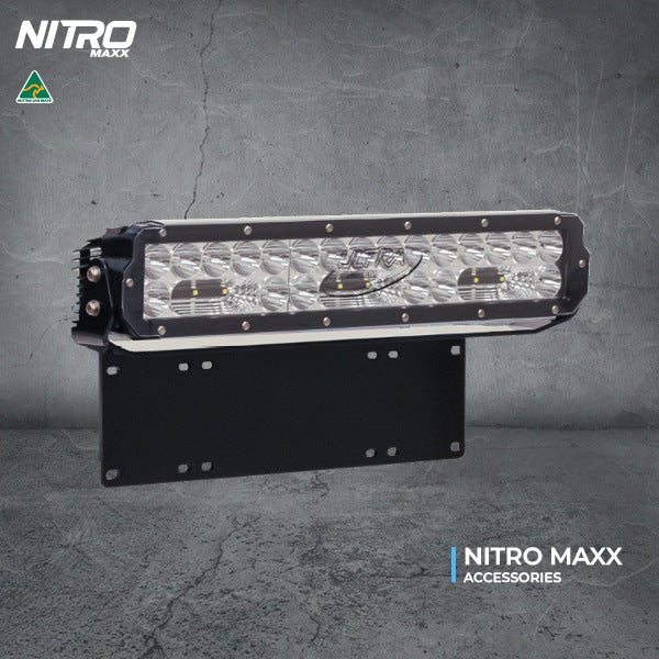 Ultra Vision Nitro Maxx Number Plate Bracket 105 & 155