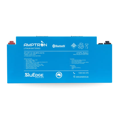 Amptron 12V 105AH/180A LiFePO4 Blade Battery with Bluetooth