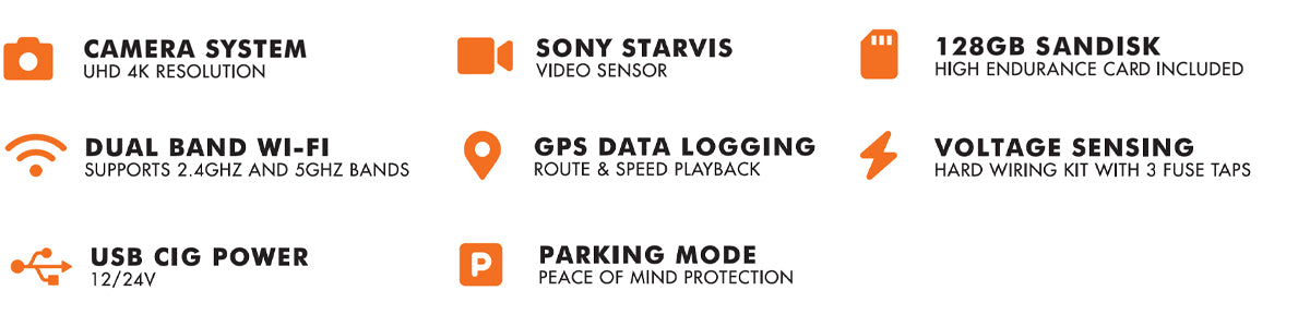 Eagle I4.1K 4K WI-FI GPS Dash Camera