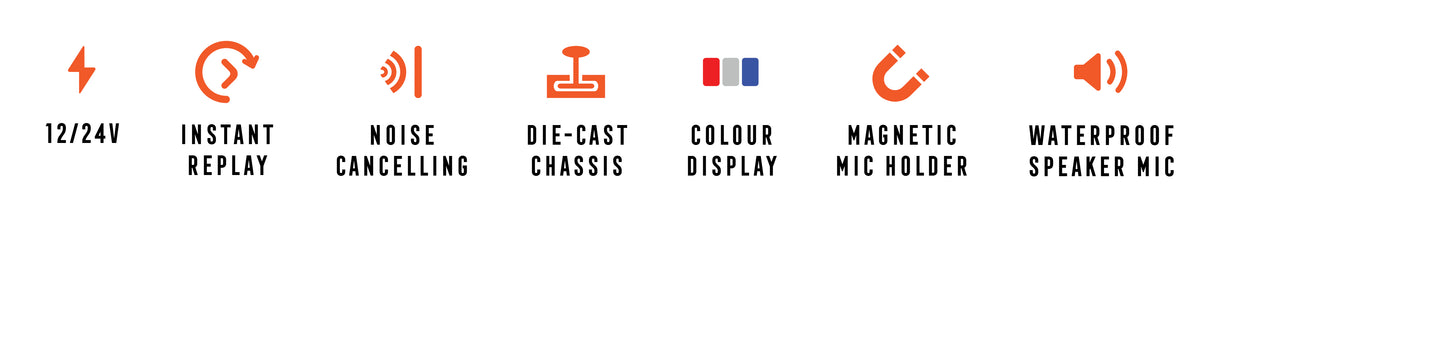 MGX R1 UHF Expedition Pack 12/24V