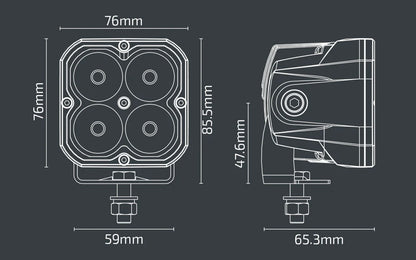 Noxsolis NX501 3" LED Work Light