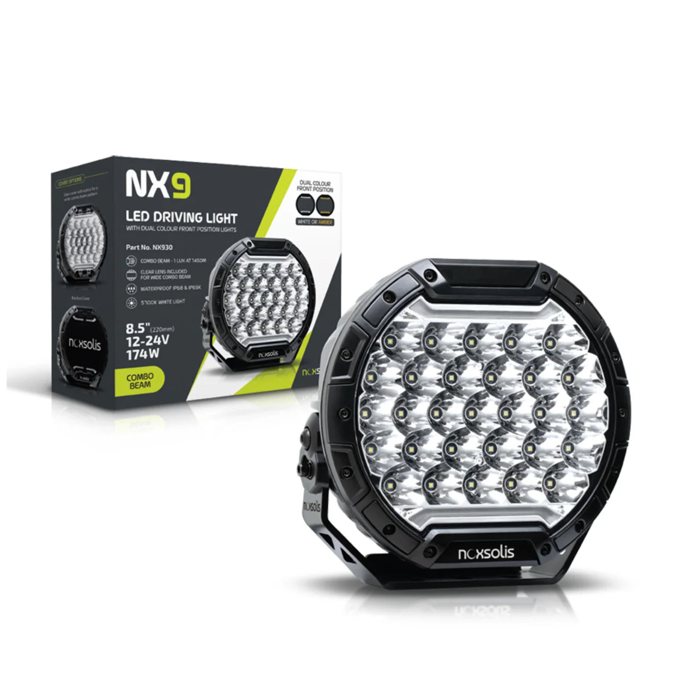 Noxsolis NX930 8.5" Driving Light Pair