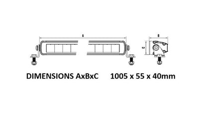 Roadvision S40 40" Light Bar