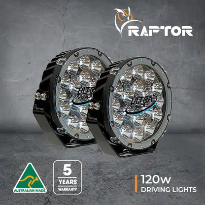 Ultra Vision Raptor 120 9" LED Driving Light Pair